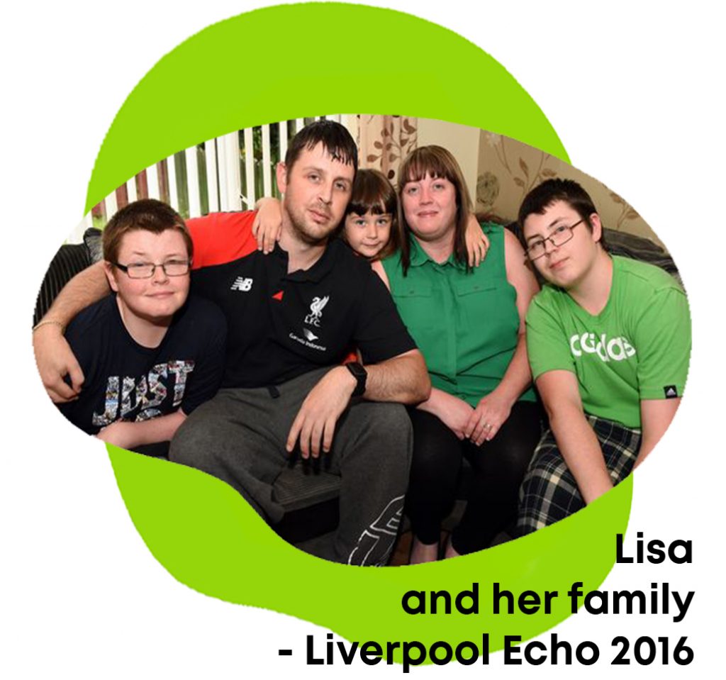 Lisa and family dealing with mitochondrial disease