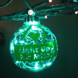Light up for Mito Bauble - Lit up