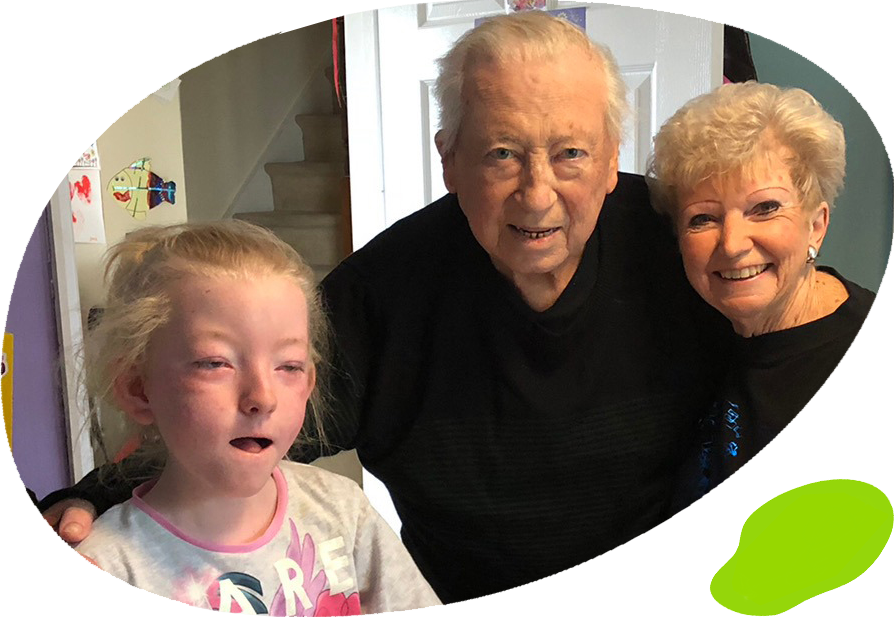 Bethany with Grandparents