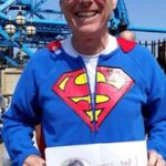 Graham did a bungee jump for Emma's Mito Mission!
